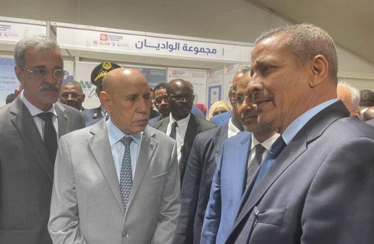 رئيس الجمهورية يزور جناح ميناء نواكشوط المستقل في إكسبو موريتانيا 2026